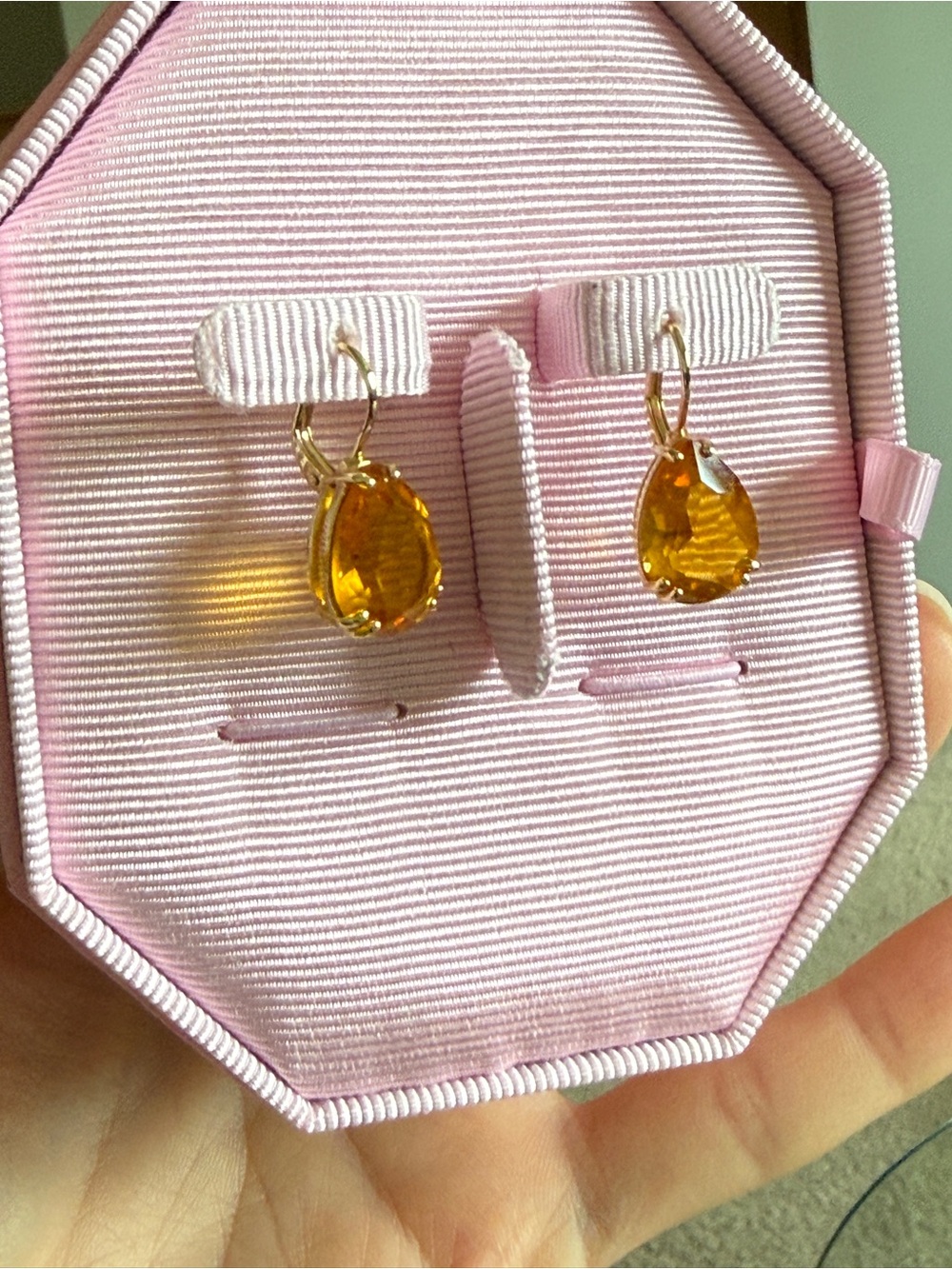 Swarovski iconic teardrop earrings. New!